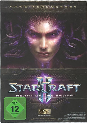 StarCraft II 2 Heart of the Swarm, Spiel, PC (CD-ROM), im Pappschuber, komplett