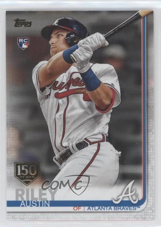 2019 Topps Update 150th Anniversary Austin Riley #US100 3p9