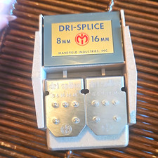 Mansfield Dri-Splice Splicer for 8mm  16mm Film Editing