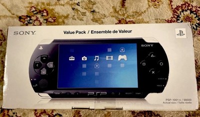 Sony PSP-1001K Console Value Pack w/ Charger, Tectra Battery, Case