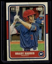 2025 Onyx Vintage #OVBRHA Brady Harris