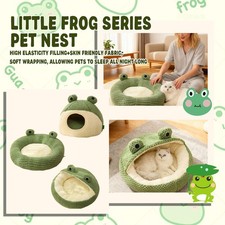 Small Dog/ Bed, Round Indoor Bed, Washable Pet Bed, Suitable For Puppies And