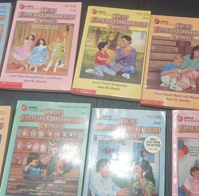 The Baby-Sitters Club  Paperback Lot by Ann M. Martin, Books #3, 10, 14-19 23,26