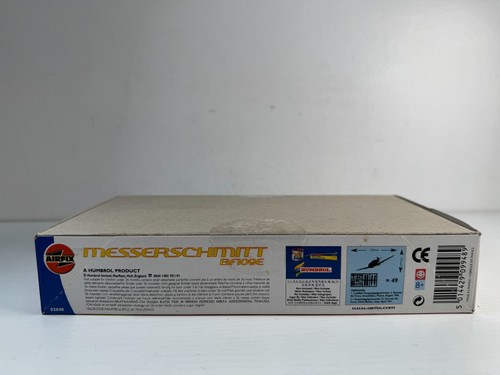Airfix Messerschmitt BF109E Kit Modelo Avión Ejército Militar Nuevo - Imagen 3 de 7