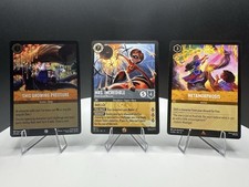 Disney Lorcana Wilds Unknown Foil Lot Mrs. Incredible Legendary Metamorphosis NM