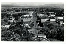 RPPC Susanville California ~ aerial ~ Eastman Studio real photo postcard sku169