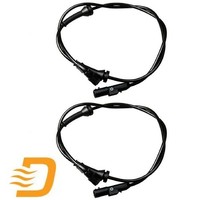 2X Sensor FüR Raddrehzahl Denckermann B180116 2 Sensor Raddrehzahl