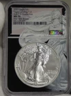 2021 Silver Eagle First Type 2 Production 1st 400 Boxes NGC MS70