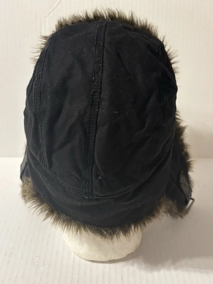 H&M Sombrero de Trampero Piel Sintética Acolchado Oreja Solapa Bombardero Invierno Hombres Mujeres Foto 3 de 4