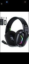 Wireless Gaming Headsets for PC, PS5, PS4, Switch, Mac, 2.4GHz Wireless Gaming