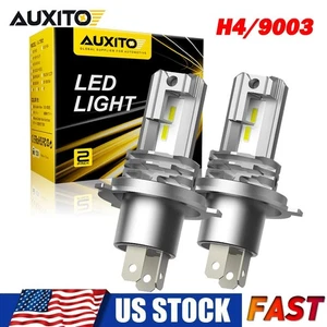 Auxito LED Phares H4 Kit de bus pour ampoules de faisceau Salut Lo 20000LM 6500K Ultra Lumineux M4