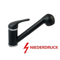 KüChenarmatur Niederdruck Schwarz Ausziehbar Mit Brause KüChen Wasserhahn Granit