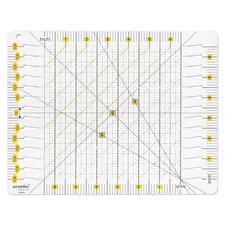 KEARING Patented Slotted Quilting Ruler, Non-Slip Stripology Acrylic Ruler fo...