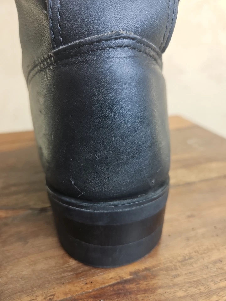 Botas de ingeniero Harley Davidson negras para hombre dedos de acero talla 10 M excelentes... Foto 4 de 4