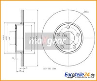 2 St. Bremsscheibe Maxgear 19-0783 Vorderachse FüR Audi A6 A4
