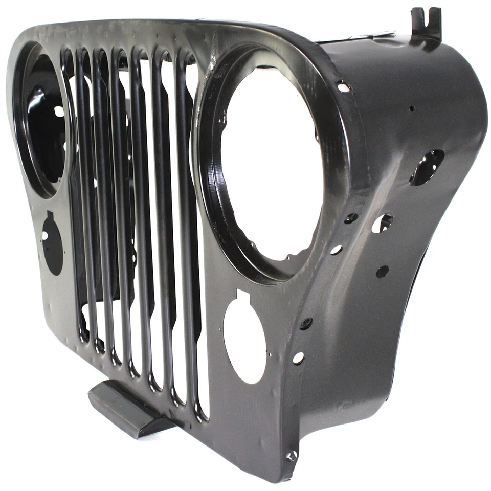 Rejilla para Jeep CJ7 76-86 72-83 CJ5 acero negro Foto 2 de 4