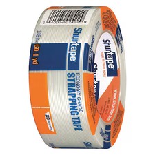 Shurtape 104478 Packaging Tape, 48Mm W, Clear, 4-47/64" Dia