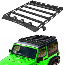 58x51 Roof Rack For 1997-2006 Jeep Wrangler Tj Top Luggage Cargo Basket 600lbs