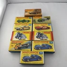 Lot Of 10 Lesney Matchbox Cars in Original Boxes / Packages - 1960s. 1982 L5