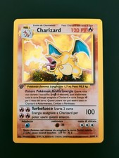 Pokemon Charizard Holo 1° Edizione Set Base NM/Mint Pack Fresh No Goldstar