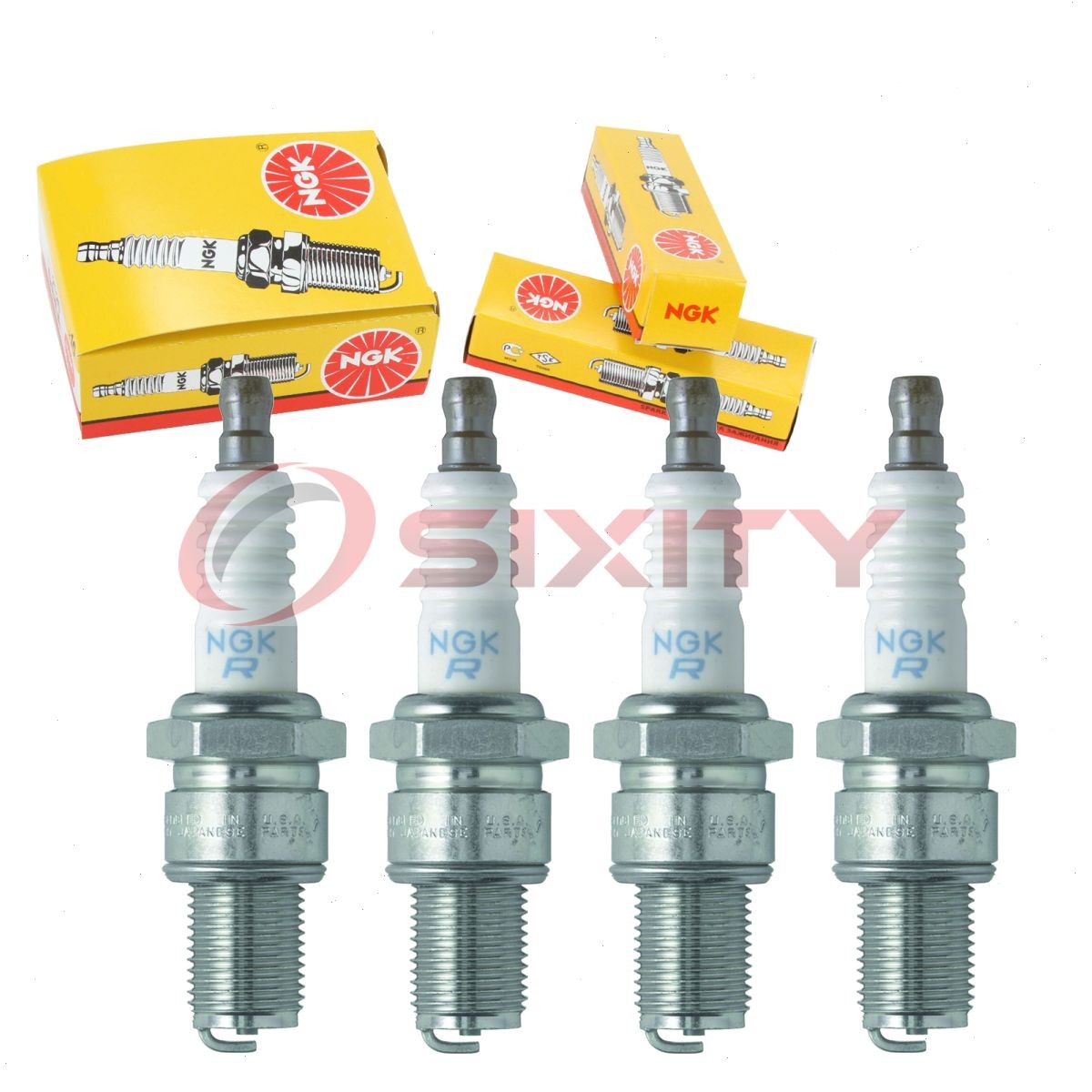4 pc NGK 7986 BR8ES-11 Standard Spark Plugs for 94709-00396 94702-00396 fp