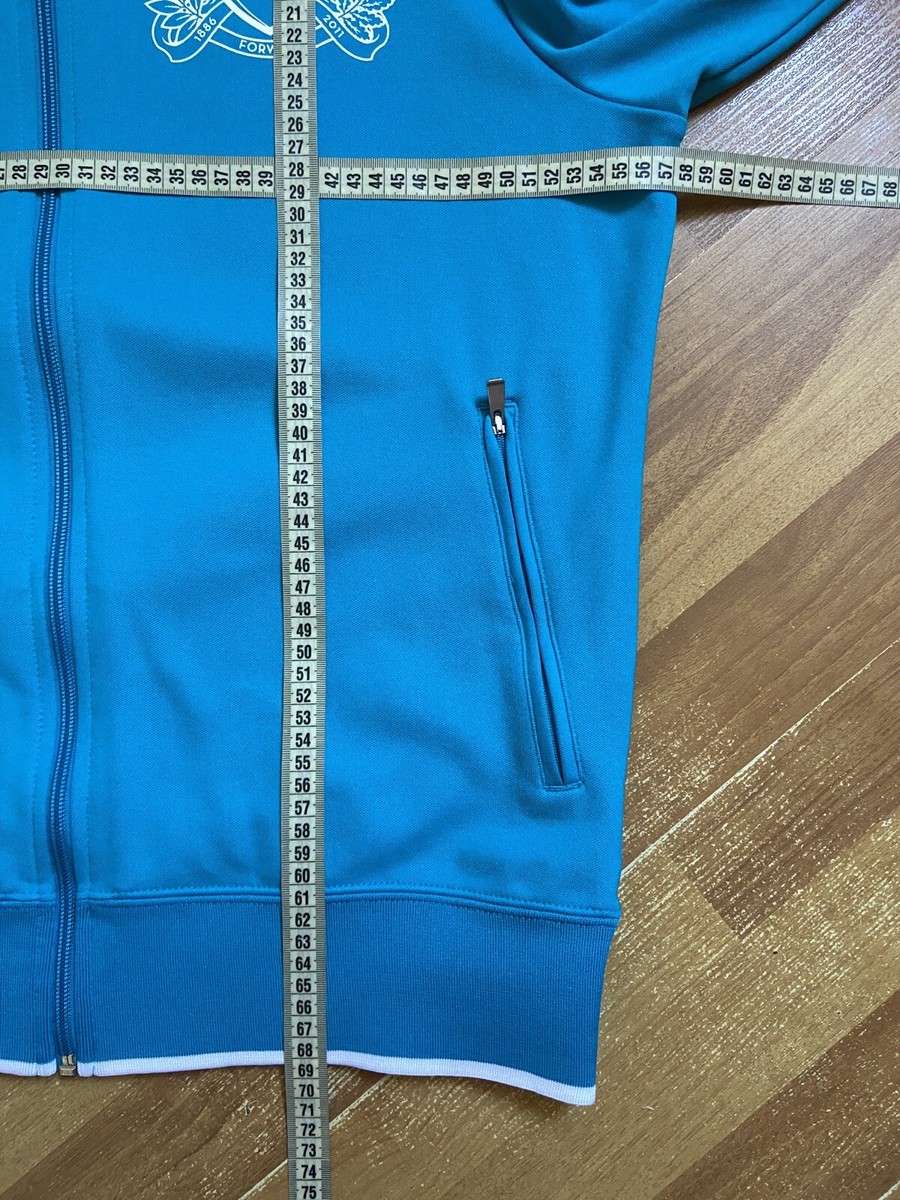 ARSENAL LONDON N98 AUTHENTIC FOOTBALL SOCCER TRACK JACKET NIKE