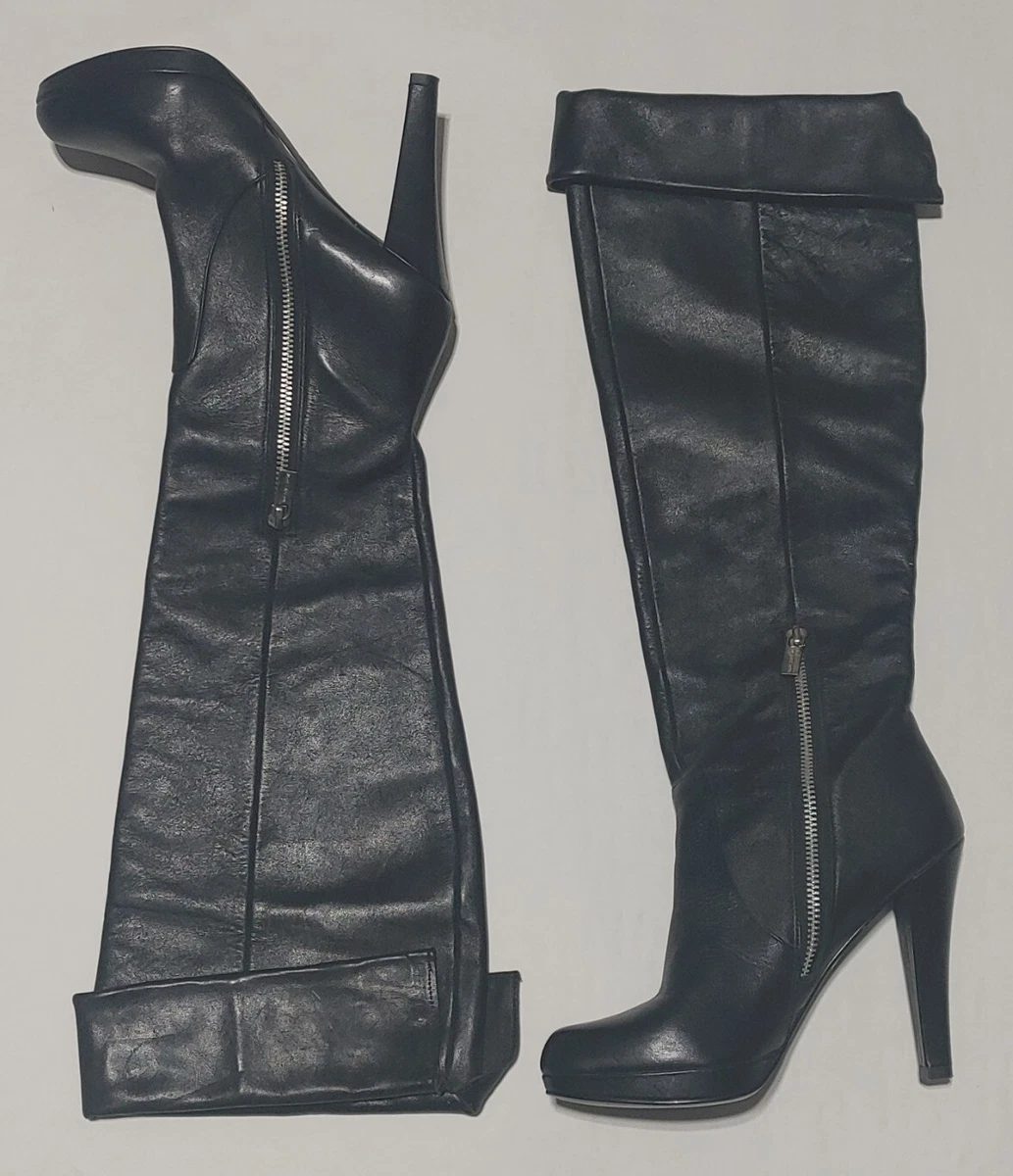 Michael kors knee high heel boots sale