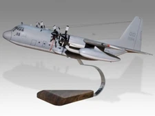 Lockheed Hercules C-130J USAF QD Desk Wood Airplane New Model Small Scale 1/130