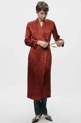 wrinkled satin effect dress zw collection Zara | Dresses | Zara Wrinkled Satin Effect Dress Zw Collection