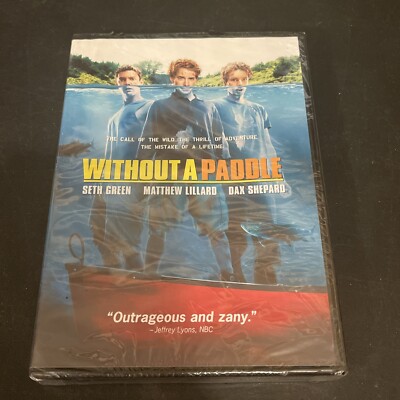 Without a Paddle (DVD, 2004) BRAND NEW Ships Free