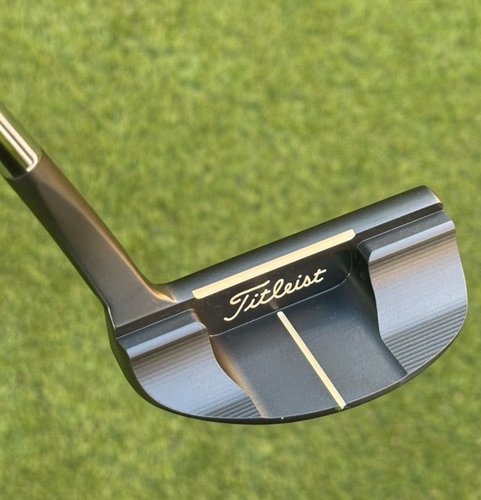 Scotty Cameron Titleist Tour Dot Del Mar 3.5 Circle T Brushed Black Putter NEW - Picture 5 of 10