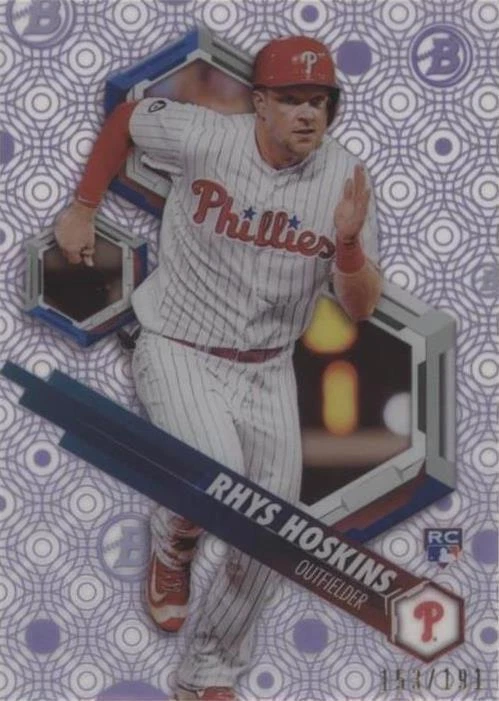 Pattern 1 Circles Purple Rainbow Diffractor