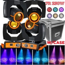 230W 7R Beam Moving Head Light DMX 16Prism Sharpy Stage Light w/Flight Case