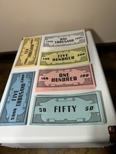 Vintage Play Money 97 Pcs