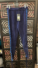 Puma Blue Velvet Tie up leggings size M medium New with tags NWT FENTY