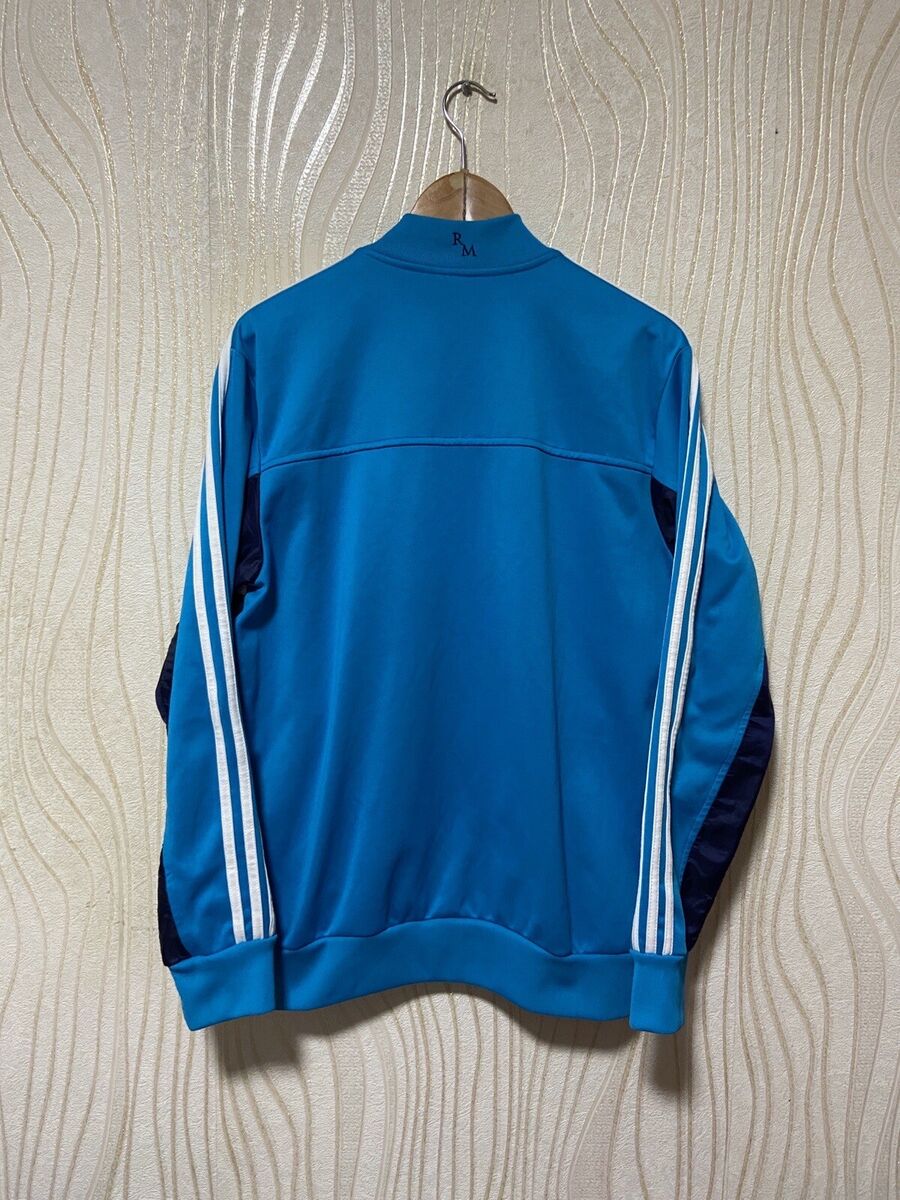 REAL MADRID 2013 2014 ANTHEM TRACK JACKET ADIDAS Z23921 sz M REAL MADRID 2013 2014 ANTHEM TRACK JACKET ADIDAS Z23921 sz M