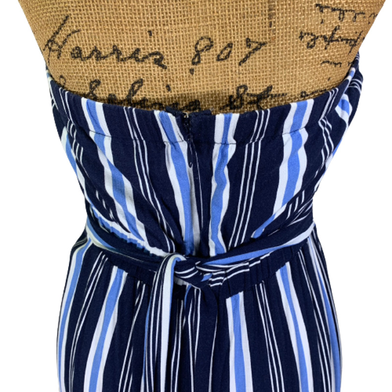 NEW YORK & CO. Blue Stripe Strapless Maxi Dress -… - image 10