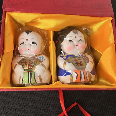 Handcrafted Huishan Chinese Clay Figurine Wuxi,Jiangsu Providence of China NEW