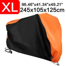 NEVERLAND Motorcycle Cover Outdoor for Sun Snow UV Rain Dust Resistant