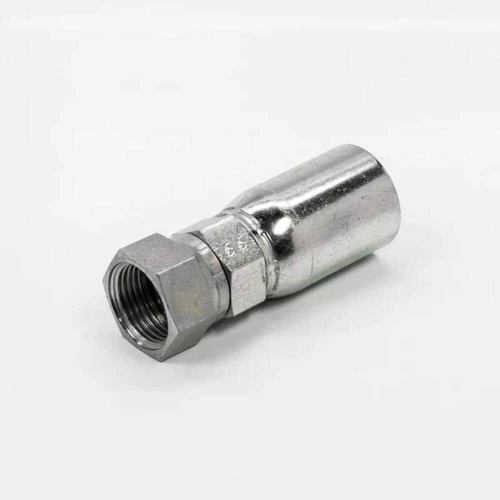 06U-604 | 3/8" Hose x 1/4" JIC Solid - Straight | CS09-6X4