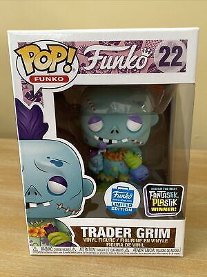 Funko POP! TRADER GRIM Vinyl Figure #22~Fantastik Plastik Winner~Funko Shop~Mint | eBay