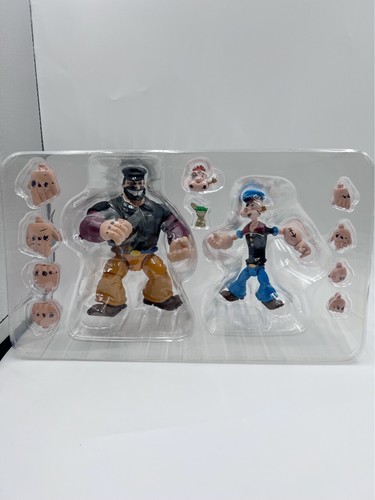 Classic animated Popeye Popeye Pluto double set can move doll model gift toys - Picture 8 of 10