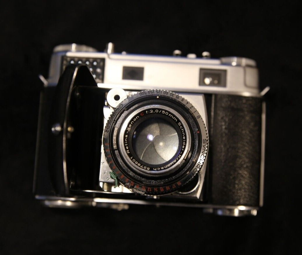 コダック Kodak Retina lllc Xenon 50mm F2.0 Kodak Retina IIIc Schneider Xenon Lens 50MM F:2 and DeJur 85mm and