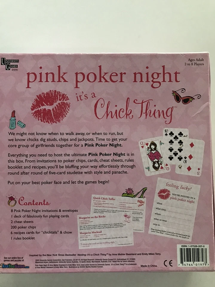 Pink Poker Night Game - Image 4 of 4