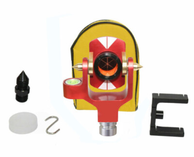 New MINI STAKEOUT PRISM, FOR SURVEYING , TRIMBLE, NIKON, PEANUT