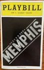 Memphis Playbills 1/11/2012  Shubert Theatre Adam Pascal/M. Glover — photo 2