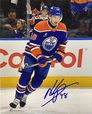 Noah PHILP Signed 8x10 Photo! Edmonton OILERS- BAKERSFIELD CONDORS!! W/COA