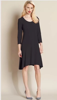 Clara Sun Woo Cross-Over Dress (DR577) Size XS. NWT