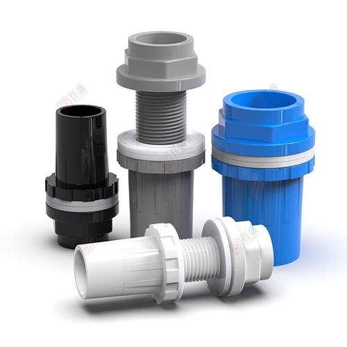 PVC Pipe Fitting 20/25/32/40/50mm Pressure Tank Connector Bulkhead For Aquariums - Picture 4 of 5