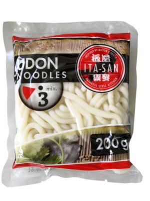 [ 10x 200g ] ITA-SAN Udon-Nudeln UDONG vorgekochte Nudeln nach japanischer Art